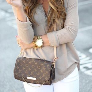 Louis Vuitton Favorite Handbag Monogram Canvas
PM Brown